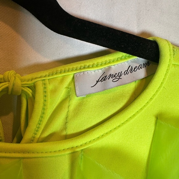 Neon Green Women's top - Picture 6 of 9